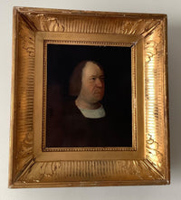 17th Century German School Portrait of a Man, After Lucas Cranach, Oil on Panel, Framed Original