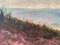 James Desvarreux-Larpenteur (1847-1937), Bruyeres Path Landscape, Signed Oil on Canvas, Late 19th Century, Framed