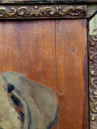 Charles Joshua Chaplin (1825-1891), Portrait of a Labrador Puppy, Signed and Dated 1882, Oil on Mahogany Panel, Framed
