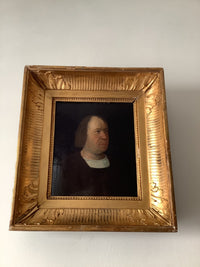 17th Century German School Portrait of a Man, After Lucas Cranach, Oil on Panel, Framed Original