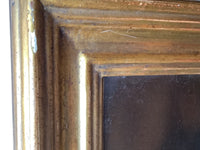 Portrait of Samoyed Dogs, Unsigned Oil on Canvas, 19th Century French School, Framed