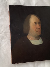 17th Century German School Portrait of a Man, After Lucas Cranach, Oil on Panel, Framed Original