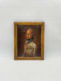 Portrait of Emperor Francis I of Austria, Early 19th Century Oil on Canvas, Habsburg Dynasty, Framed