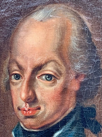 Portrait of Emperor Francis I of Austria, Early 19th Century Oil on Canvas, Habsburg Dynasty, Framed