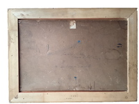The painter's own hand on the reverse, naming the place, Coucher de soleil, L'Esterel